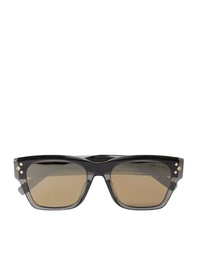 DIOR Eyewear CD Diamond S2I Havana Geometric Acetate and Silver-Tone Sunglasses - Men