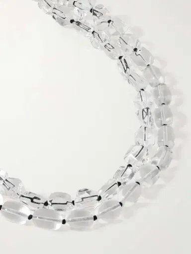 Sophie Buhai Ice Silver Quartz Necklace | Thumbnail 4 Sophie Buhai Ice Silver Quartz Necklace | Thumbnail 4