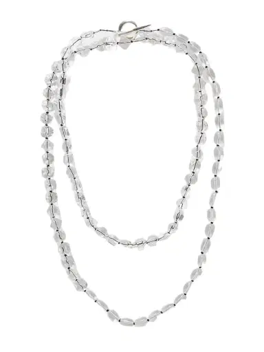 Sophie Buhai Ice Silver Quartz Necklace | Thumbnail 1 Sophie Buhai Ice Silver Quartz Necklace | Thumbnail 1