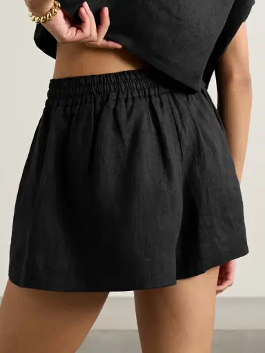 Suzie Kondi Shkip Linen Shorts | Thumbnail 3