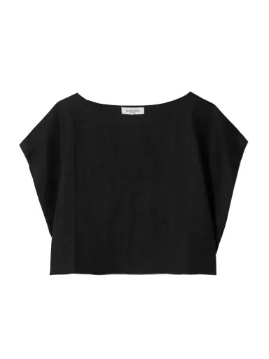 Suzie Kondi Kori Cropped Linen Top | Thumbnail 1 Suzie Kondi Kori Cropped Linen Top | Thumbnail 1