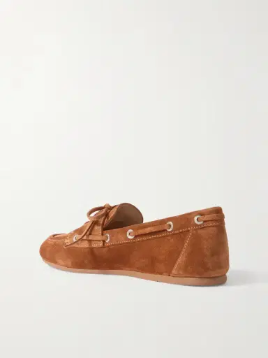 Stuart Weitzman Tinsley Suede Loafers | Thumbnail 3 Stuart Weitzman Tinsley Suede Loafers | Thumbnail 3