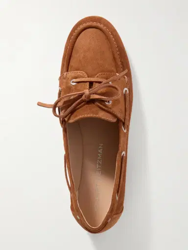 Stuart Weitzman Tinsley Suede Loafers | Thumbnail 5 Stuart Weitzman Tinsley Suede Loafers | Thumbnail 5