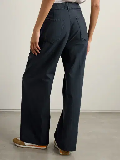 Citizens of Humanity Petra Pleated Cotton Wide-leg Pants | Thumbnail 4