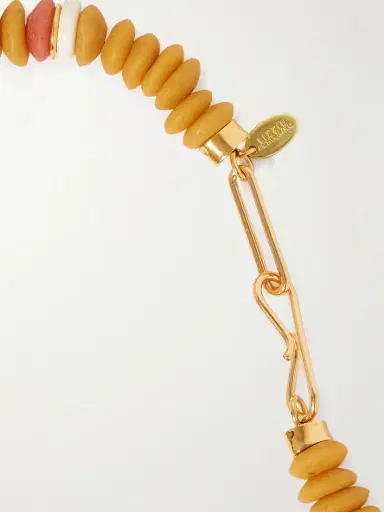 Lizzie Fortunato Laguna Gold-tone Beaded Necklace | Thumbnail 3