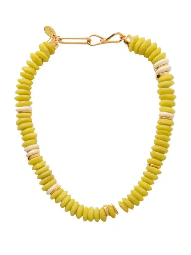 Lizzie Fortunato Laguna Gold-plated Beaded Necklace | Thumbnail 1