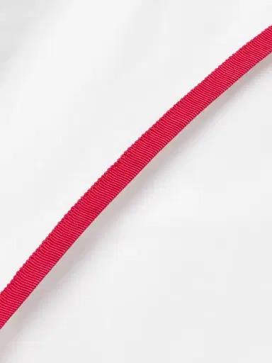 Rosie Assoulin Ribbon Grosgrain-trimmed Cotton-poplin Midi Wrap Dress | Thumbnail 4