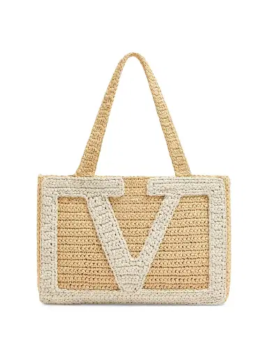 Valentino Garavani Women's Viva Superstar Medium Shopping Tote Bag | Thumbnail 1