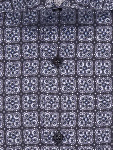 Stefano Ricci Men's Silk Salerno Shirt - Grey - Size 17.5 | Thumbnail 4