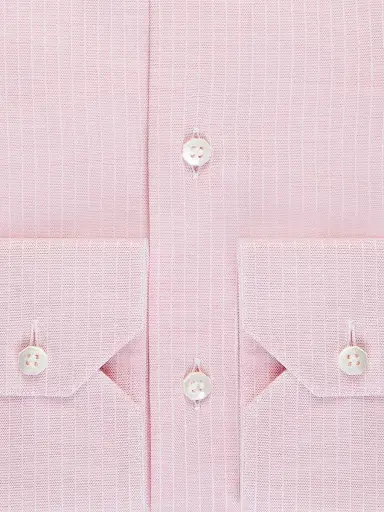 Stefano Ricci Men's Cotton Roma Shirt - Pink | Thumbnail 3