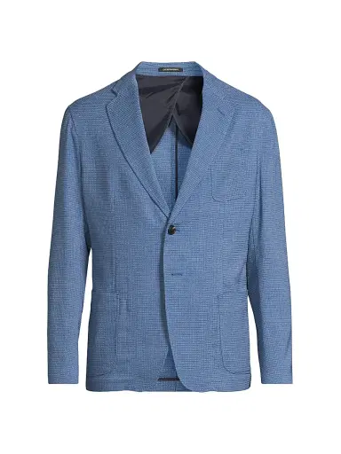 Emporio Armani Men's Textured Sport Coat | Thumbnail 1 Emporio Armani Men's Textured Sport Coat | Thumbnail 1