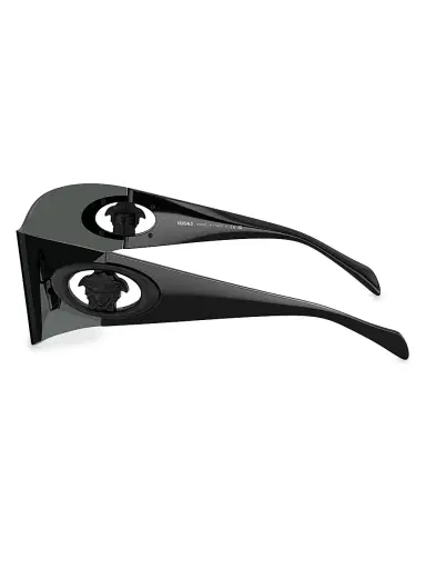 Versace Men's Shield Sunglasses - Black | Thumbnail 3 Versace Men's Shield Sunglasses - Black | Thumbnail 3