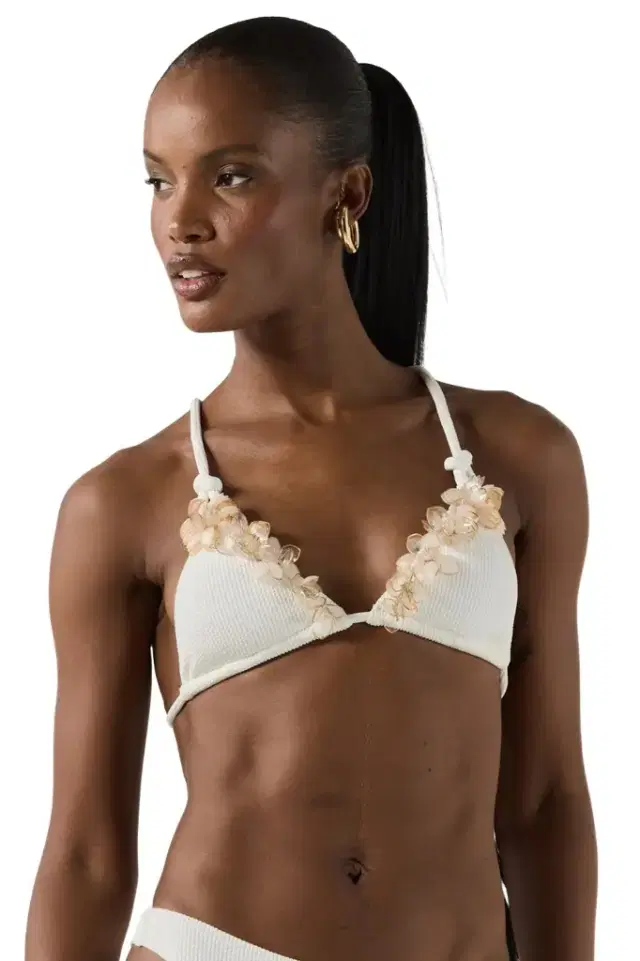 KNIT BIKINI TOP