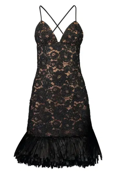 Michael Kors Collection Embroidered Cocktail Shaker Dress | Thumbnail 1 Michael Kors Collection Embroidered Cocktail Shaker Dress | Thumbnail 1