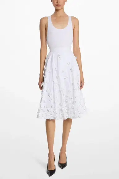 Michael Kors Collection Embroidered Floral Circle Skirt | Thumbnail 2 Michael Kors Collection Embroidered Floral Circle Skirt | Thumbnail 2