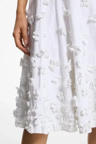 Michael Kors Collection Embroidered Floral Circle Skirt | Thumbnail 3 Michael Kors Collection Embroidered Floral Circle Skirt | Thumbnail 3