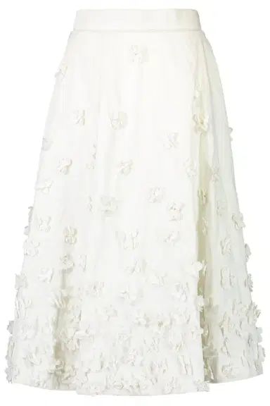 Michael Kors Collection Embroidered Floral Circle Skirt | Thumbnail 1 Michael Kors Collection Embroidered Floral Circle Skirt | Thumbnail 1