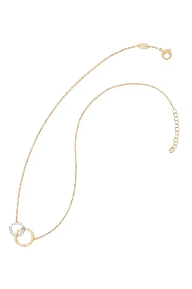 MARCO BICEGO Jaipur Mixed Link Diamond Necklace