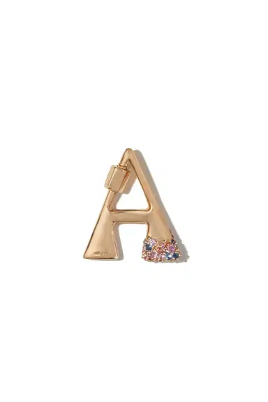 Marla Aaron Mixed Sapphire A Initial Lock | Thumbnail 1