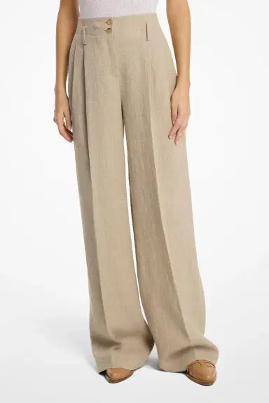 Michael Kors Collection Pleated Trouser | Thumbnail 3