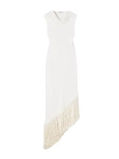 Gabriela Hearst Awar Fringed Silk-bouclé Maxi Dress | Thumbnail 1 Gabriela Hearst Awar Fringed Silk-bouclé Maxi Dress | Thumbnail 1