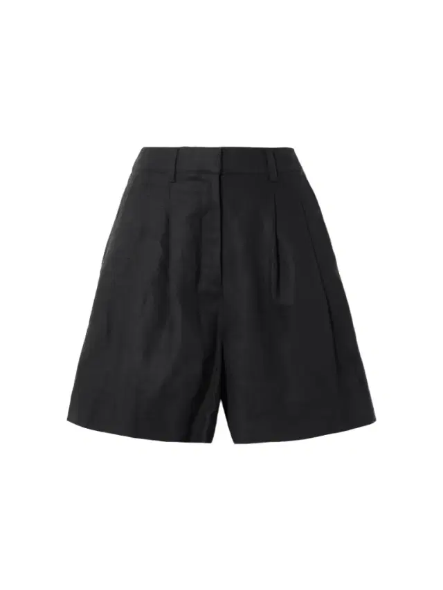 Posse Marchello Pleated Linen Shorts