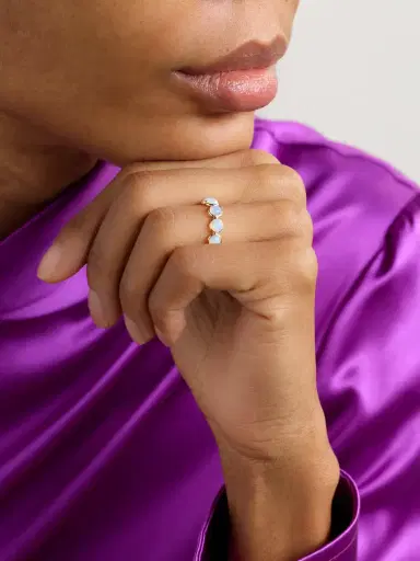 JIA JIA Gold Opal Ring | Thumbnail 2 JIA JIA Gold Opal Ring | Thumbnail 2