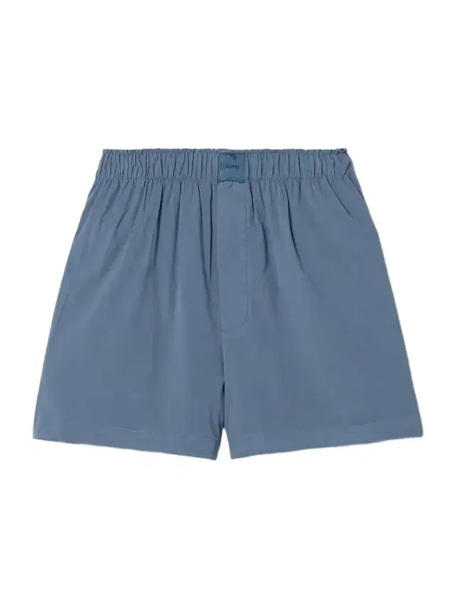 Cotton-blend Poplin Boxers - Harbor