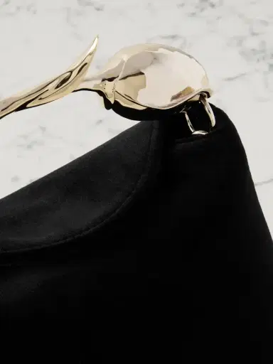 Erdem Bloom Mini Velvet Clutch Bag | Thumbnail 4