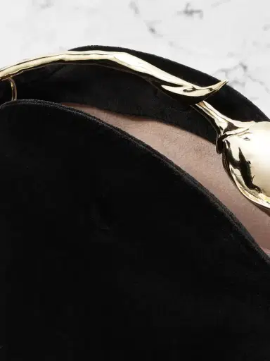 Erdem Bloom Mini Velvet Clutch Bag | Thumbnail 5