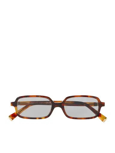 Miu Miu Eyewear Rectangular-frame Tortoiseshell Acetate Sunglasses | Thumbnail 1 Miu Miu Eyewear Rectangular-frame Tortoiseshell Acetate Sunglasses | Thumbnail 1
