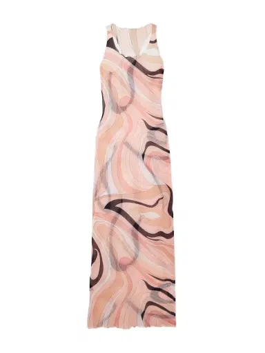 PUCCI Printed Mesh Maxi Dress | Thumbnail 1 PUCCI Printed Mesh Maxi Dress | Thumbnail 1
