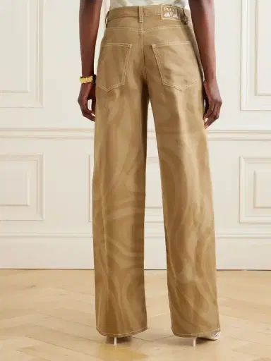 PUCCI Printed Cotton-canvas Wide-leg Pants | Thumbnail 4 PUCCI Printed Cotton-canvas Wide-leg Pants | Thumbnail 4