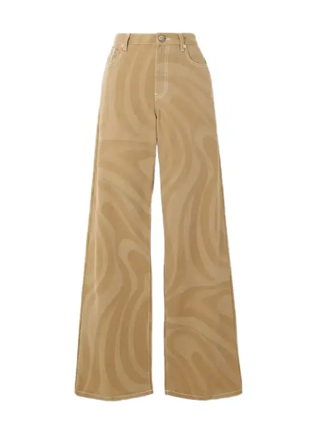Printed Cotton-canvas Wide-leg Pants