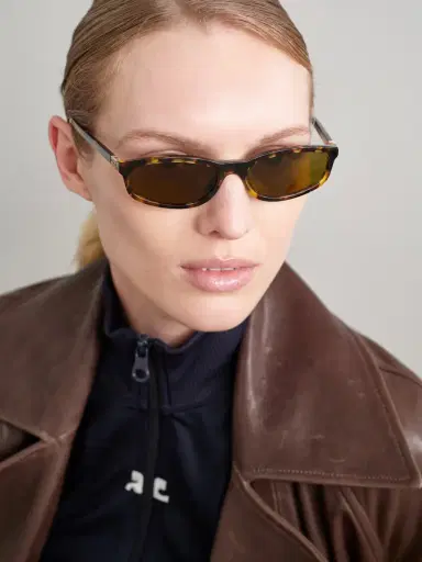 Miu Miu Eyewear Oval-frame Tortoiseshell Acetate Sunglasses | Thumbnail 2 Miu Miu Eyewear Oval-frame Tortoiseshell Acetate Sunglasses | Thumbnail 2