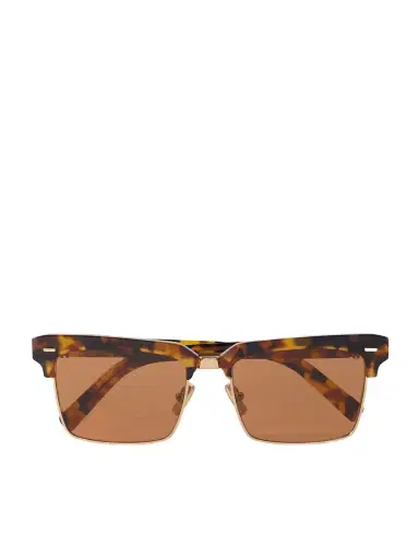 Miu Miu Eyewear Square-frame Tortoiseshell Acetate And Gold-tone Sunglasses | Thumbnail 1