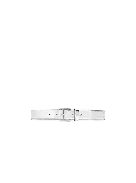 Michael Kors Collection Tilda Specchio Leather Belt