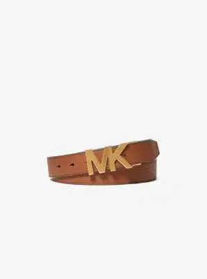 Michael Kors Collection Reversible Signature Logo Buckle Belt | Thumbnail 3