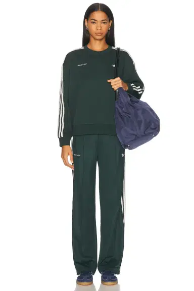 adidas Originals x Sporty & Rich Crewneck Sweatshirt | Thumbnail 5 adidas Originals x Sporty & Rich Crewneck Sweatshirt | Thumbnail 5