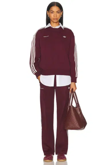 adidas Originals x Sporty & Rich Crewneck Sweatshirt | Thumbnail 5 adidas Originals x Sporty & Rich Crewneck Sweatshirt | Thumbnail 5