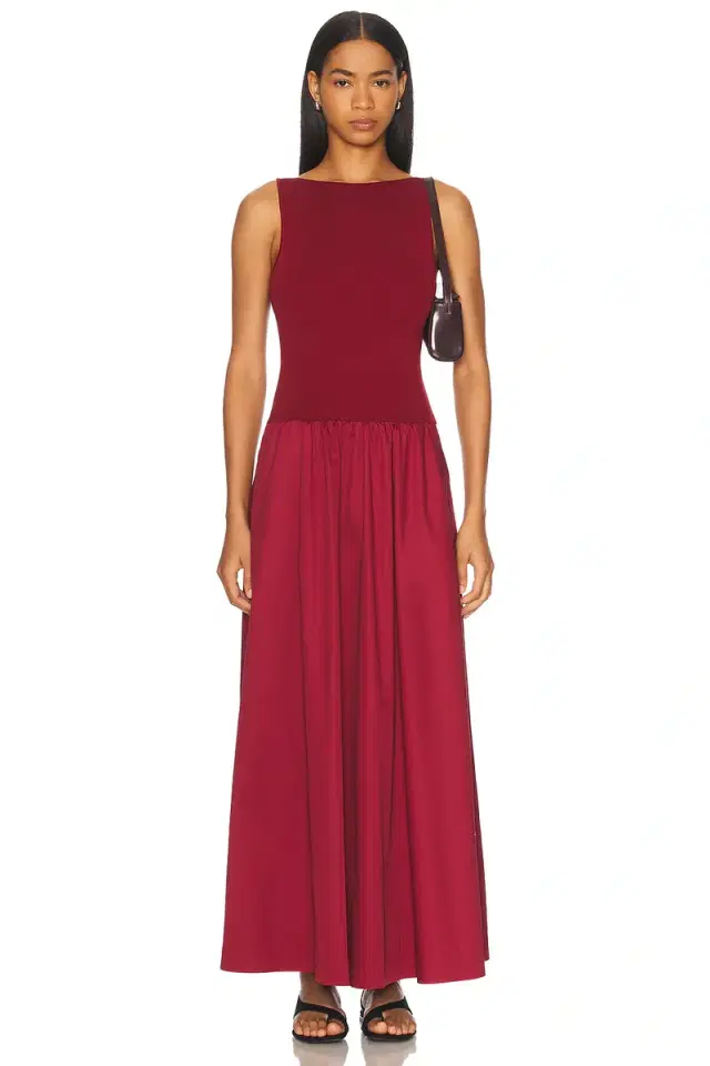 St. Agni Bateau Cut Out Dress
