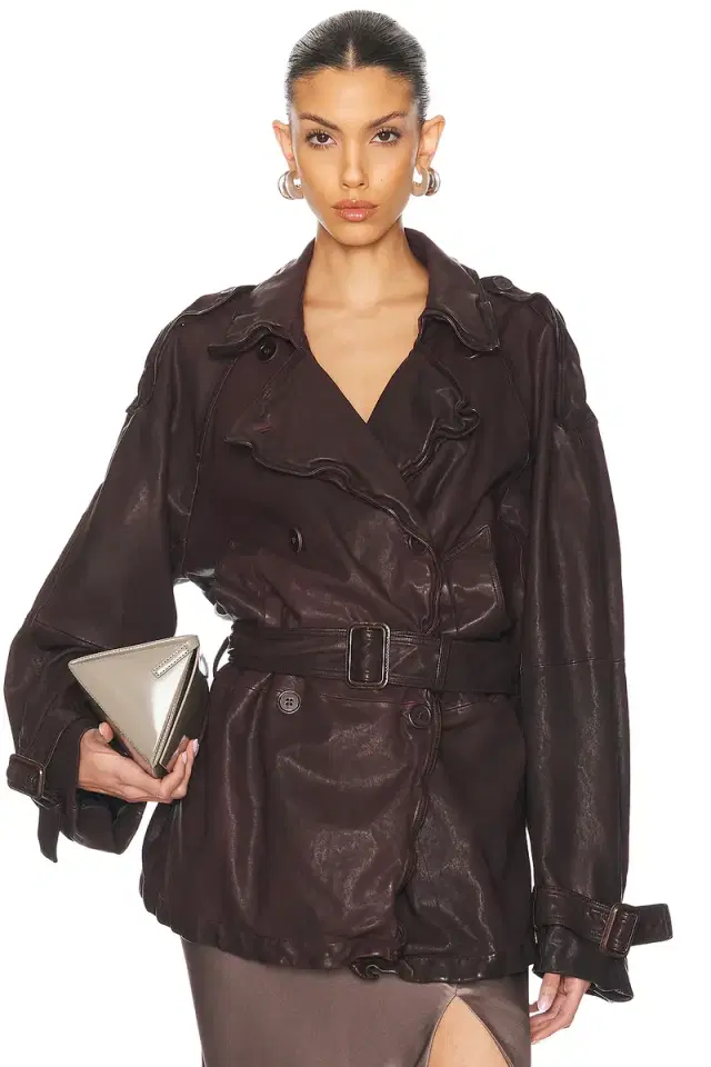 Acne Studios Lolu Leather Jacket