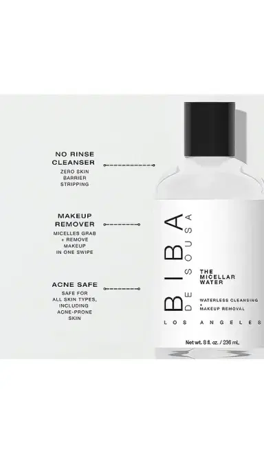 Biba De Sousa Micellar Water | Thumbnail 2 Biba De Sousa Micellar Water | Thumbnail 2