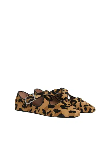 ALAÏA ALAΪA Criss Cross Ballet Flat | Thumbnail 2 ALAÏA ALAΪA Criss Cross Ballet Flat | Thumbnail 2