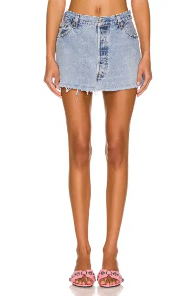 EB Denim Vintage Mini Skirt | Thumbnail 3