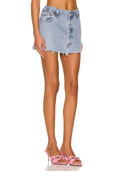 EB Denim Vintage Mini Skirt | Thumbnail 4
