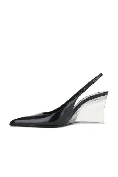 Saint Laurent Miller Wedge Pump | Thumbnail 5 Saint Laurent Miller Wedge Pump | Thumbnail 5