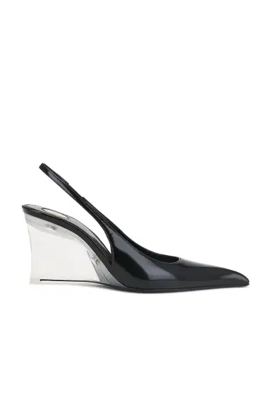 Saint Laurent Miller Wedge Pump | Thumbnail 1 Saint Laurent Miller Wedge Pump | Thumbnail 1