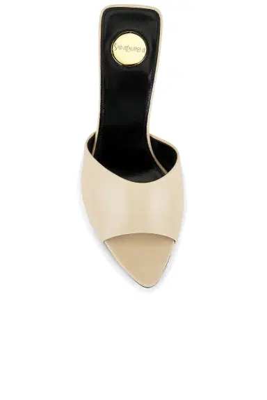 Saint Laurent Romy Mule Sandal | Thumbnail 4 Saint Laurent Romy Mule Sandal | Thumbnail 4