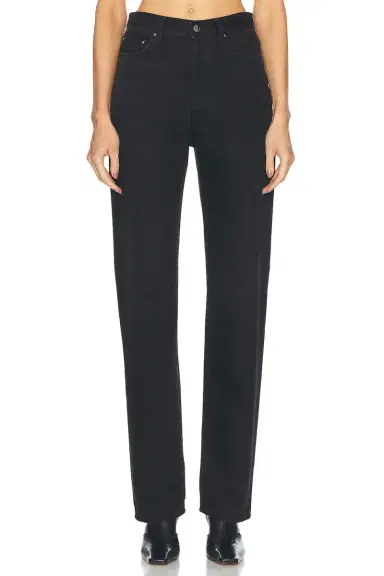 TOTEME Classic Cut Full Length Straight Leg Jeans | Thumbnail 1 TOTEME Classic Cut Full Length Straight Leg Jeans | Thumbnail 1